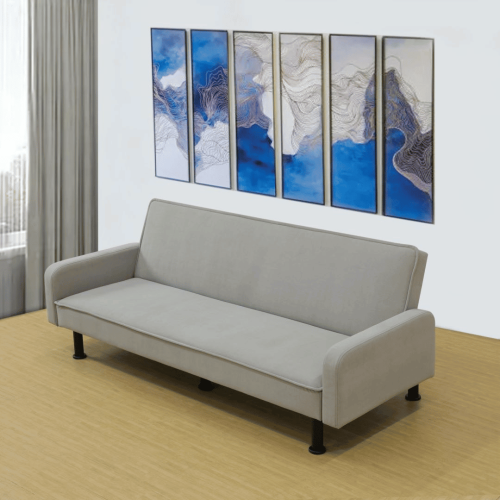 Grey Flannel Living Room Sofabed Grey Flannel Living Room Sofabed